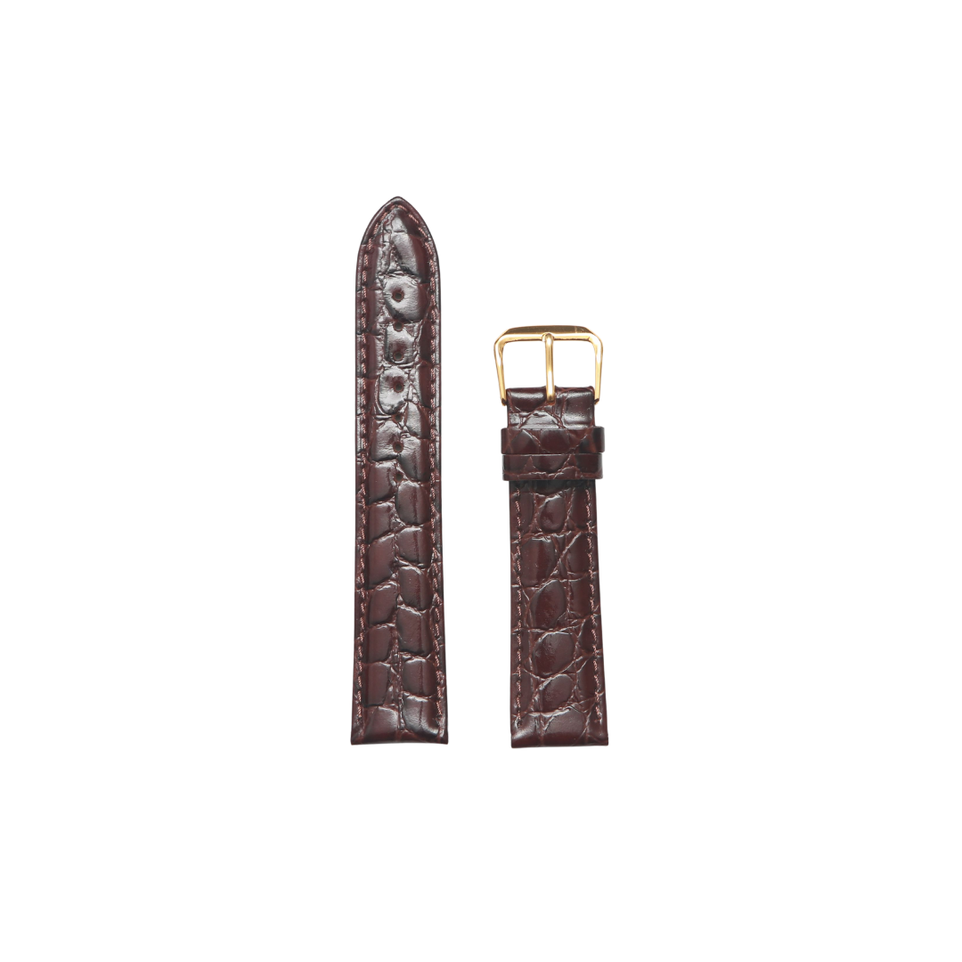TANVI Leather Band Crocodile Grain