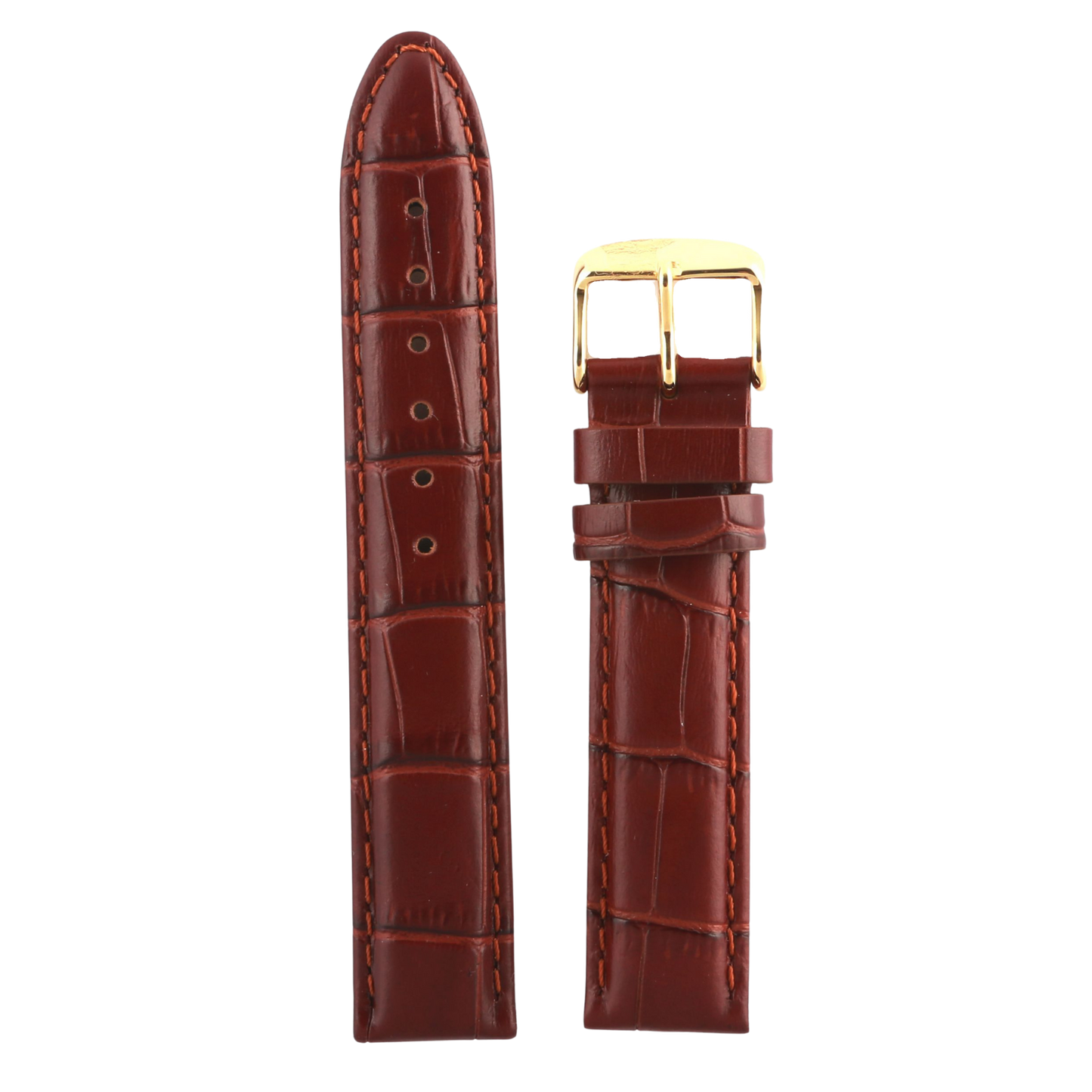 TANVI Grain Leather Band Shiny