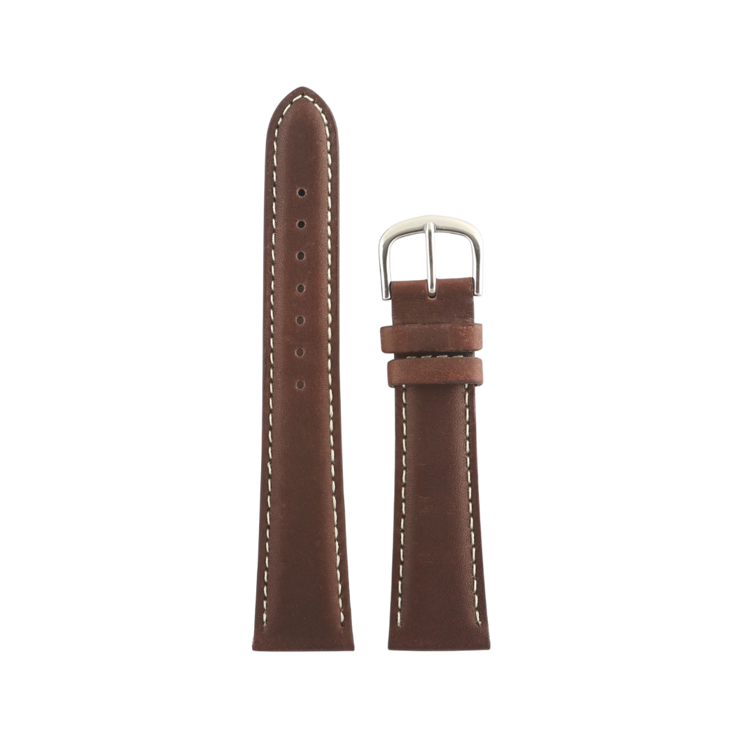 TANVI Leather Band Smooth Calf White Stitched